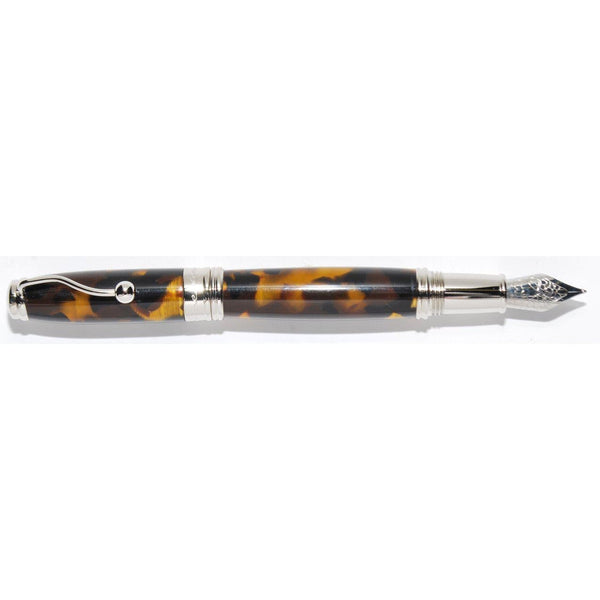 LEP Indigo Stylo Plume-Stylo Plume-Jean Pierre Lépine-Écaille-Papeterie du Dôme