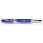 LEP Indigo Stylo Roller-Stylo Roller-Jean Pierre Lépine-Bleu filets Rouge-Papeterie du Dôme