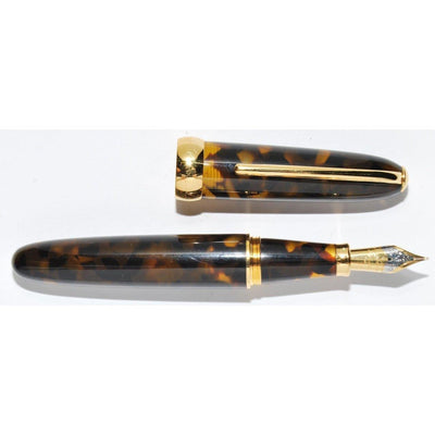 LEP Winston Écaille Doré Stylo Plume-Stylo Plume-Jean Pierre Lépine-Papeterie du Dôme