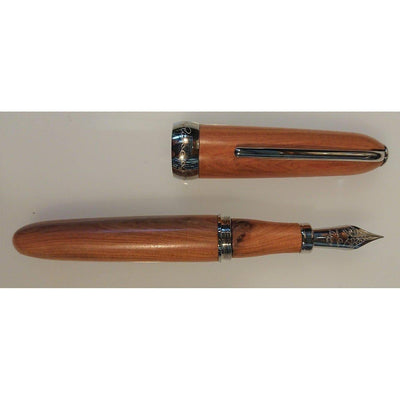 LEP Winston Genévrier Chromé Stylo Plume-Stylo Plume-Jean Pierre Lépine-Papeterie du Dôme