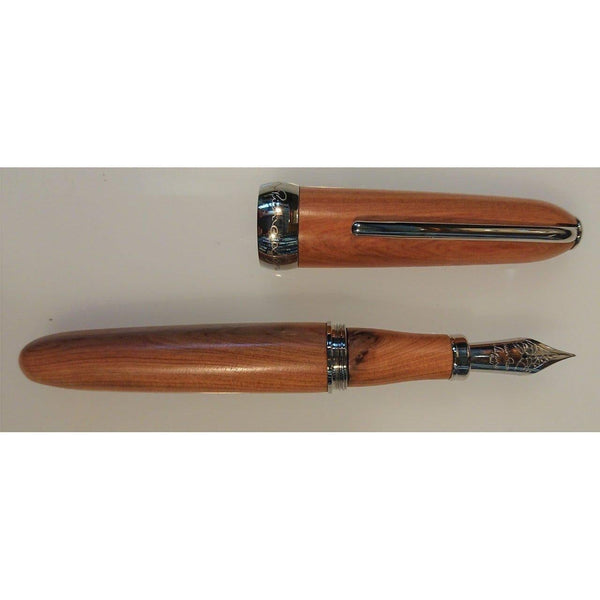 LEP Winston Genévrier Chromé Stylo Plume-Stylo Plume-Jean Pierre Lépine-Papeterie du Dôme