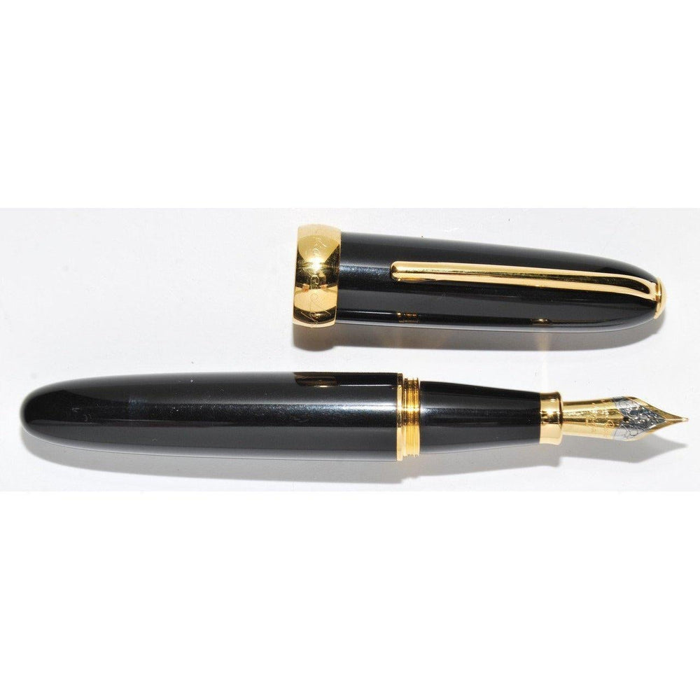 LEP Winston Noir Doré Stylo Plume-Stylo Plume-Jean Pierre Lépine-Papeterie du Dôme