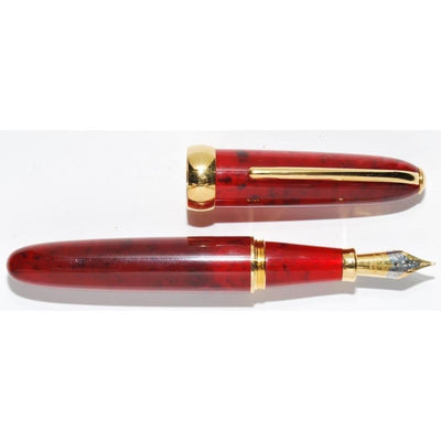 LEP Winston Rouge Doré Stylo Plume-Stylo Plume-Jean Pierre Lépine-Papeterie du Dôme