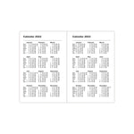 Letts Agenda Iguana Mini Pocket 1 Semaine sur 2 pages-Agenda-Letts-Papeterie du Dôme