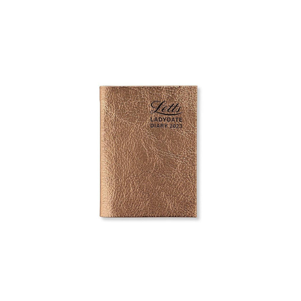 Letts Agenda Ladydate Mini Pocket Semainier-Agenda-Letts-2023-Rose Gold-Papeterie du Dôme