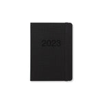 Letts Agenda Memo A6 Semainier-Agenda-Letts-2023-Noir-Papeterie du Dôme