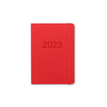 Letts Agenda Memo A6 Semainier-Agenda-Letts-2023-Rouge-Papeterie du Dôme
