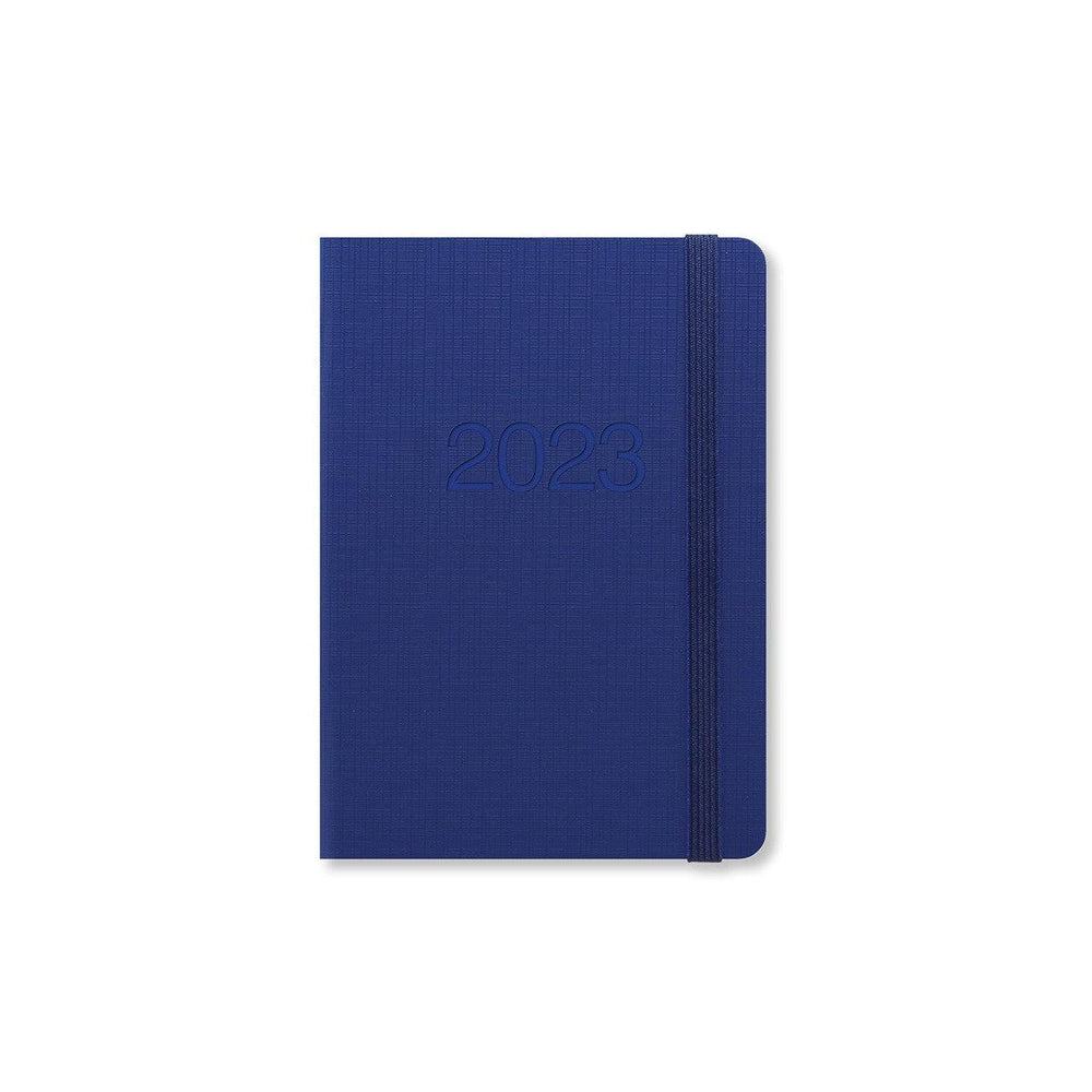 Letts Agenda Memo A6 Semainier-Agenda-Letts-2023-Bleu-Papeterie du Dôme