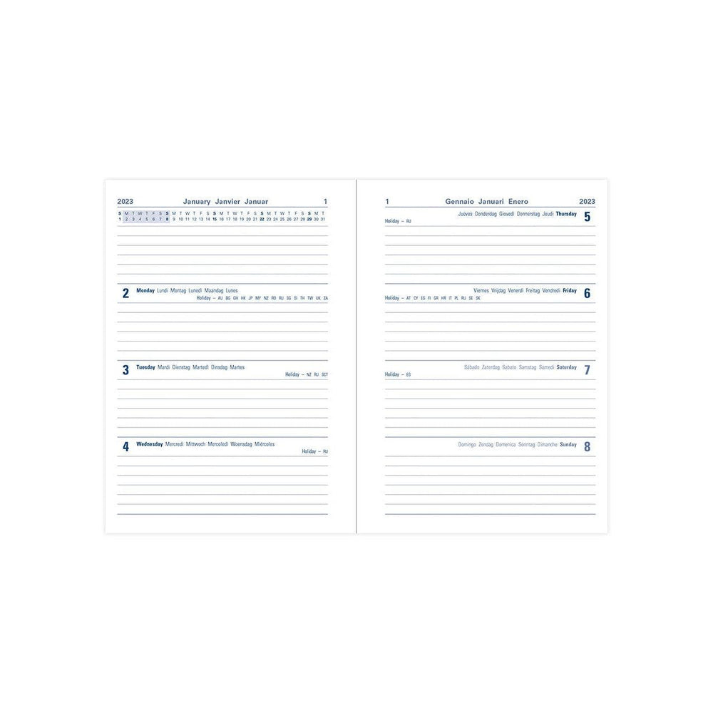 Letts Agenda Memo A6 Semainier-Agenda-Letts-Papeterie du Dôme