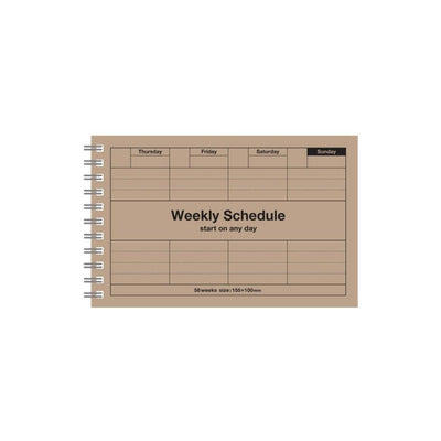 MARK'S Planning Hebdomadaire Dayfree-Calendrier-Mark's-Craft-Papeterie du Dôme