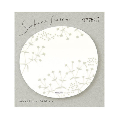 MDR Bloc Mémo-Bloc Notes-Midori-Fleur blanche-Papeterie du Dôme