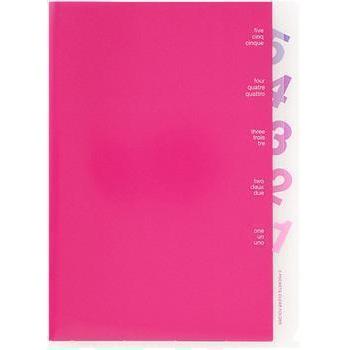 MDR Étui 5 Compartiments A5-Carnet-Midori-Rose-Papeterie du Dôme