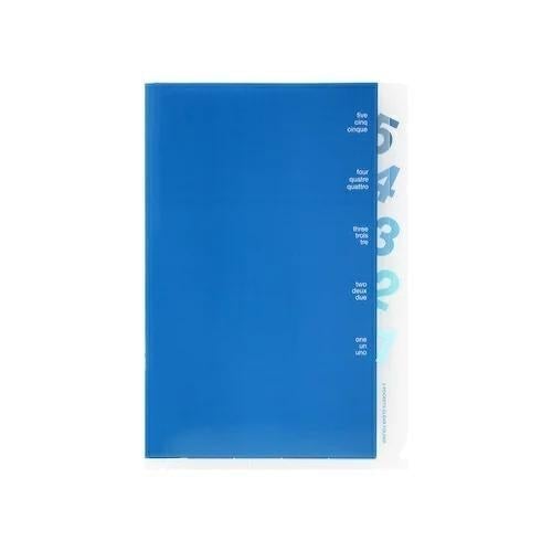 MDR Étui 5 Compartiments A6-Carnet-Midori-Bleu-Papeterie du Dôme