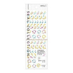 MDR Seal Collection Pochette de Stickers-Sticker-Midori-Pailettes-Papeterie du Dôme