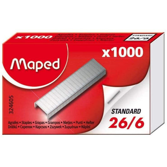 MPD agrafes 26/6-Agrafes-Maped-Papeterie du Dôme