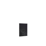 NAVA Carnet Riviera Small Quadrillé-Carnet-Nava-Caviar Black-Papeterie du Dôme