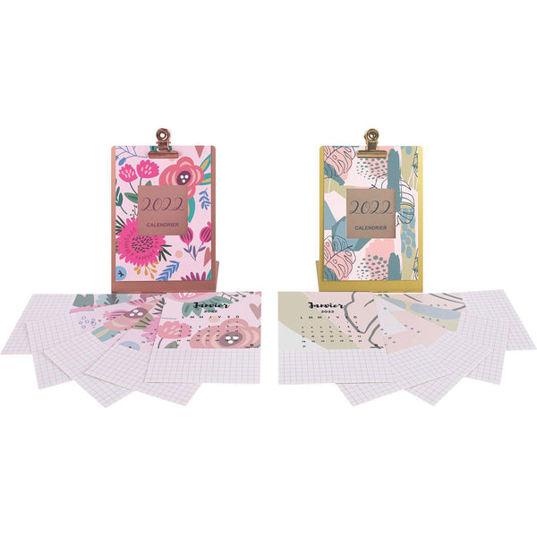 OBE Calendrier Illustré 2022 sur Chevalet 10,5x14,8-Calendrier-Oberthur-Papeterie du Dôme