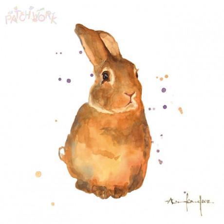 PAT Carte Alison's Ark-Carterie-Patchwork-Benji Bunny-Papeterie du Dôme