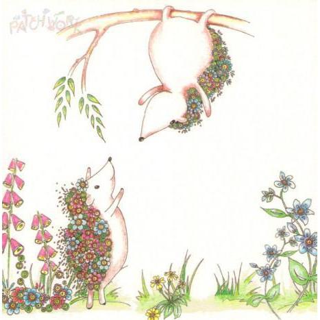 PAT Carte Doodleicious Art-Carterie-Patchwork-Papeterie du Dôme