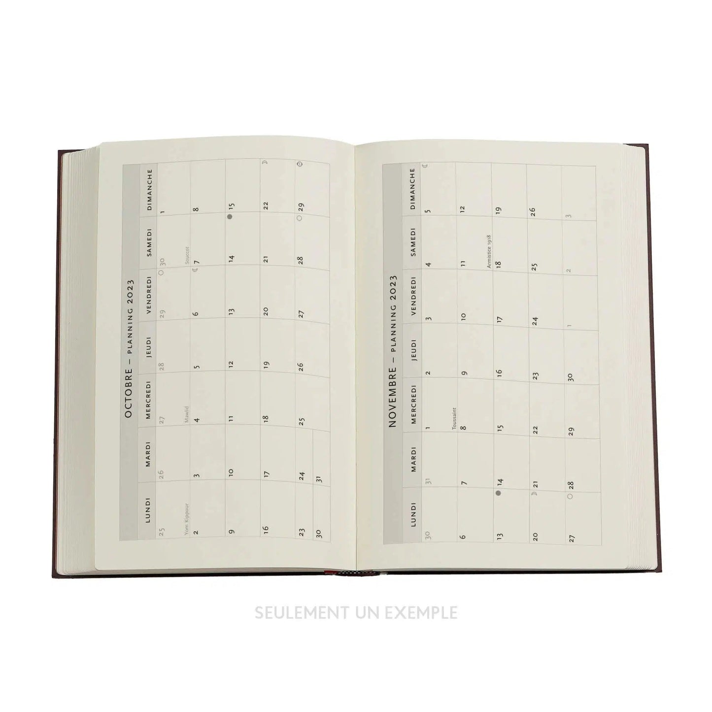 PBKS Agenda Maxi Semainier Vertical Rigide-Agenda-Paperblanks-Papeterie du Dôme
