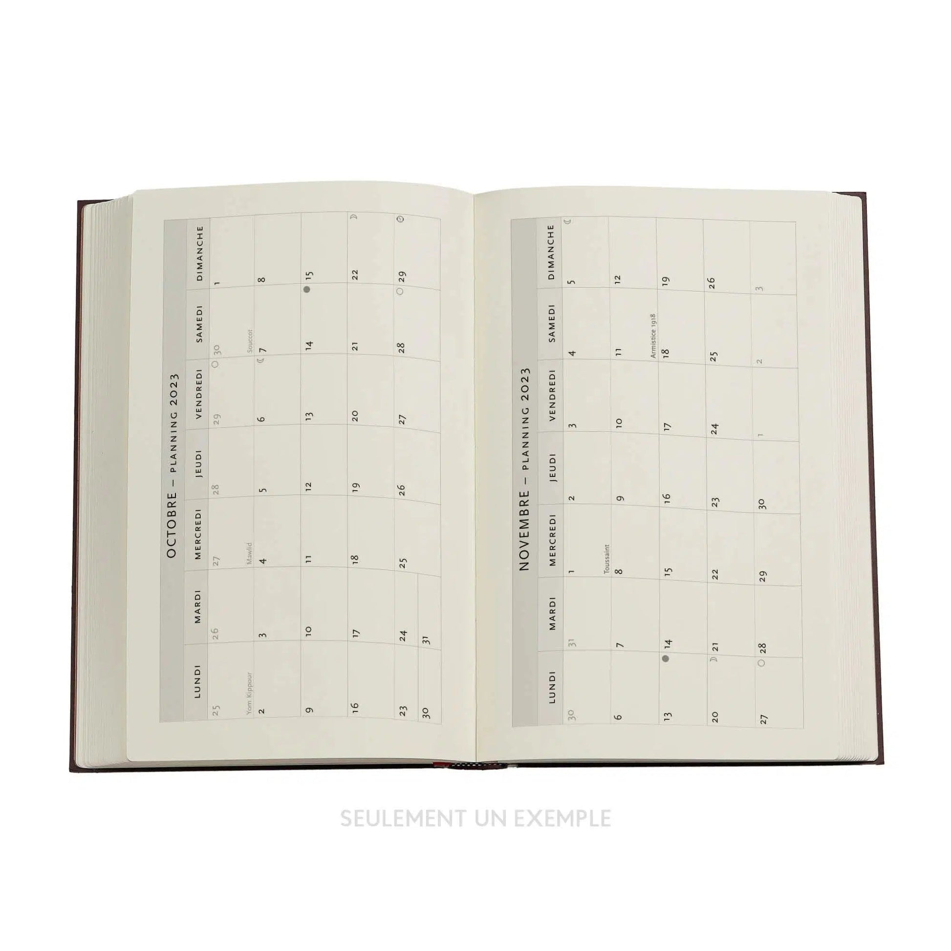 PBKS Agenda Maxi Semainier Vertical Rigide-Agenda-Paperblanks-Papeterie du Dôme