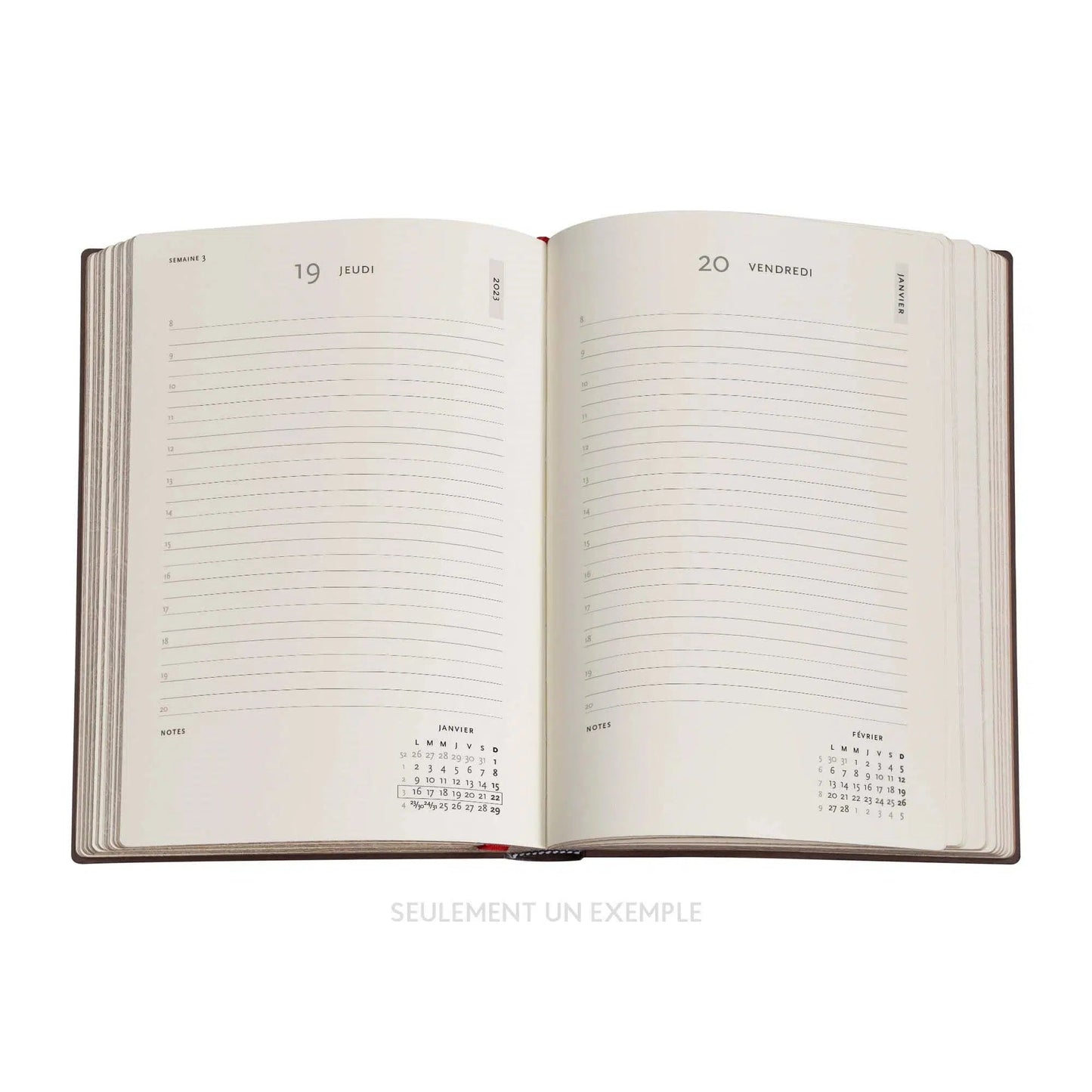 PBKS Agenda Midi Journalier Rigide-Agenda-Paperblanks-Papeterie du Dôme