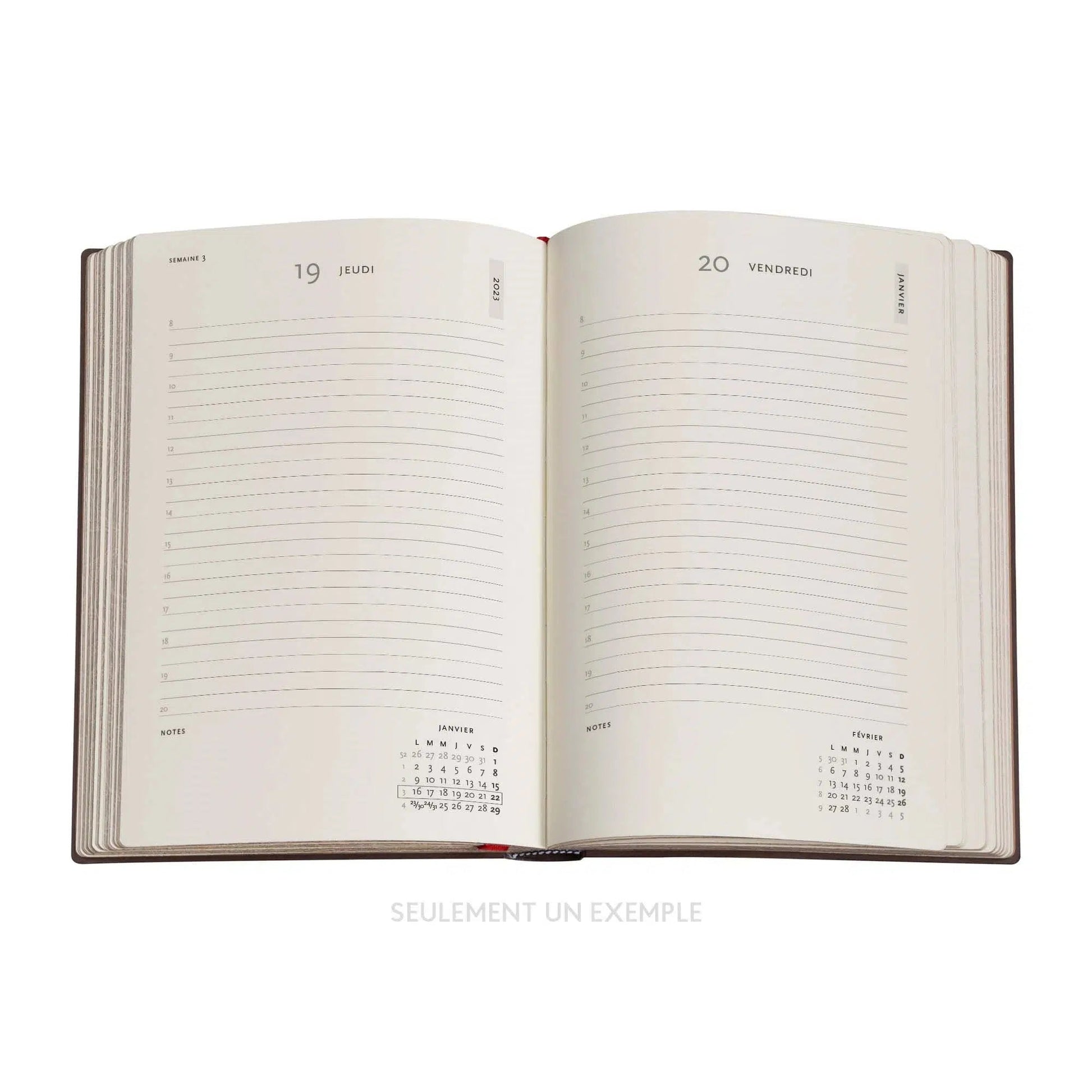 PBKS Agenda Midi Journalier Rigide-Agenda-Paperblanks-Papeterie du Dôme