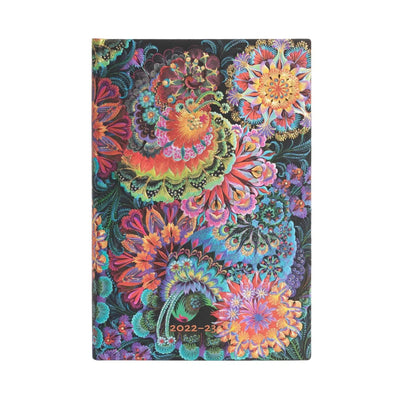 PBKS Agenda Mini Semainier Horizontal Rigide SAS-Agenda-Paperblanks-2022-2023-Clair de Lune-Papeterie du Dôme