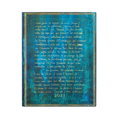 PBKS Agenda Ultra Journalier Flexis Souple-Agenda-Paperblanks-2023-Verne, Vingt Mille Lieues-Papeterie du Dôme