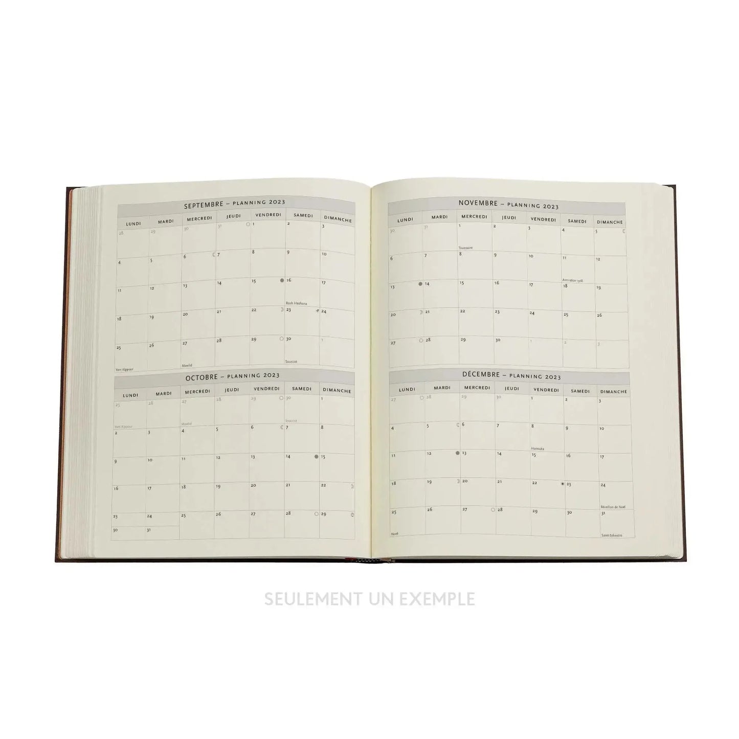 PBKS Agenda Ultra Journalier Rigide-Agenda-Paperblanks-Papeterie du Dôme