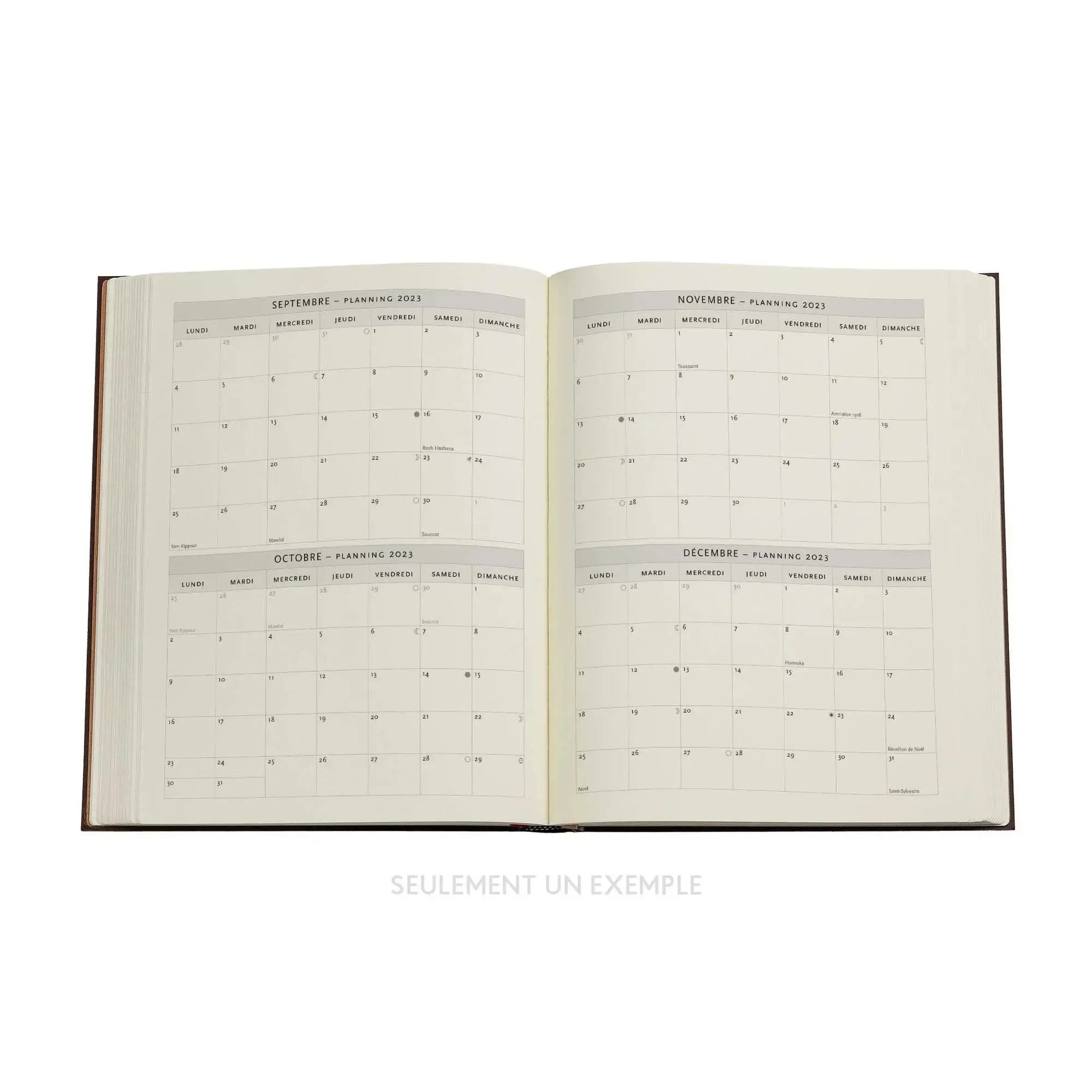 PBKS Agenda Ultra Semainier Vertical Rigide-Agenda-Paperblanks-Papeterie du Dôme