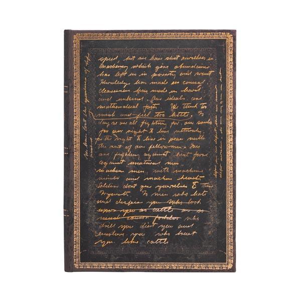 PBKS Carnet Midi Rigide 144p-Carnet-Paperblanks-Une Célébration de Charlie Chaplin-Ligné-Papeterie du Dôme