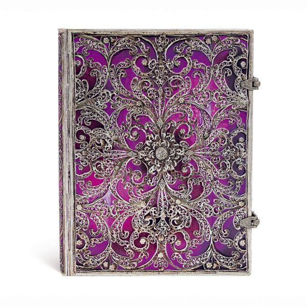PBKS Carnet Ultra Rigide 240p Ligné-Carnet-Paperblanks-Aubergine-Papeterie du Dôme