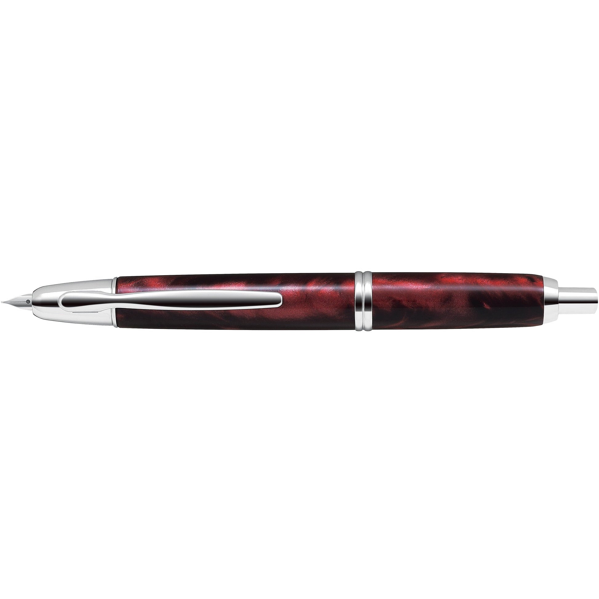 PLT Capless SE Attributs Rhodié Rouge Stylo Plume-Stylo Plume-Pilot-Papeterie du Dôme