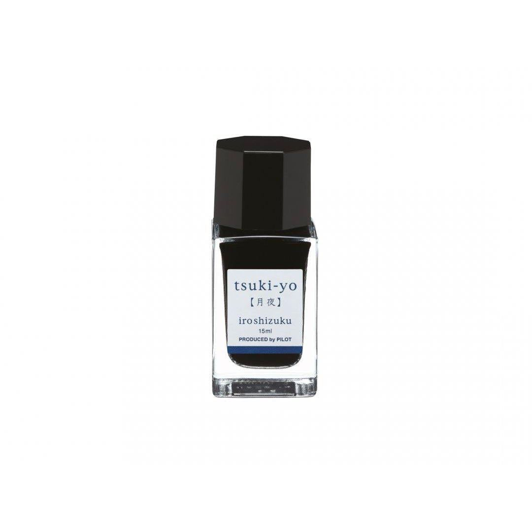 PLT Flacon d'Encre Iroshizuku 15ml-Encre-Pilot-Bleu Tsuki-Yo-Papeterie du Dôme