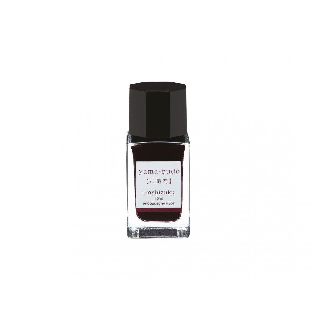 PLT Flacon d'Encre Iroshizuku 15ml-Encre-Pilot-Rouge Yama-Budo-Papeterie du Dôme