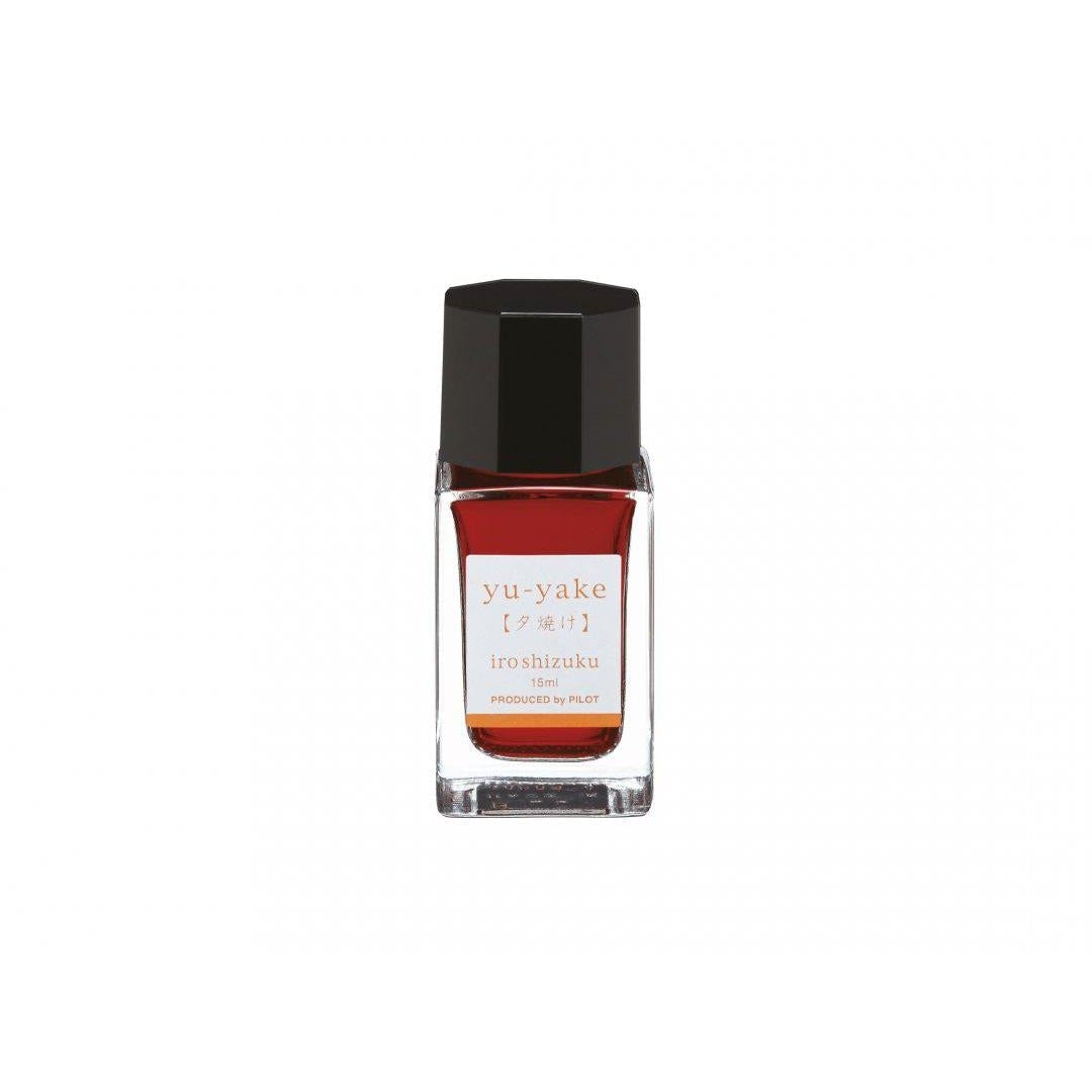 PLT Flacon d'Encre Iroshizuku 15ml-Encre-Pilot-Rouge Yu-Yake-Papeterie du Dôme