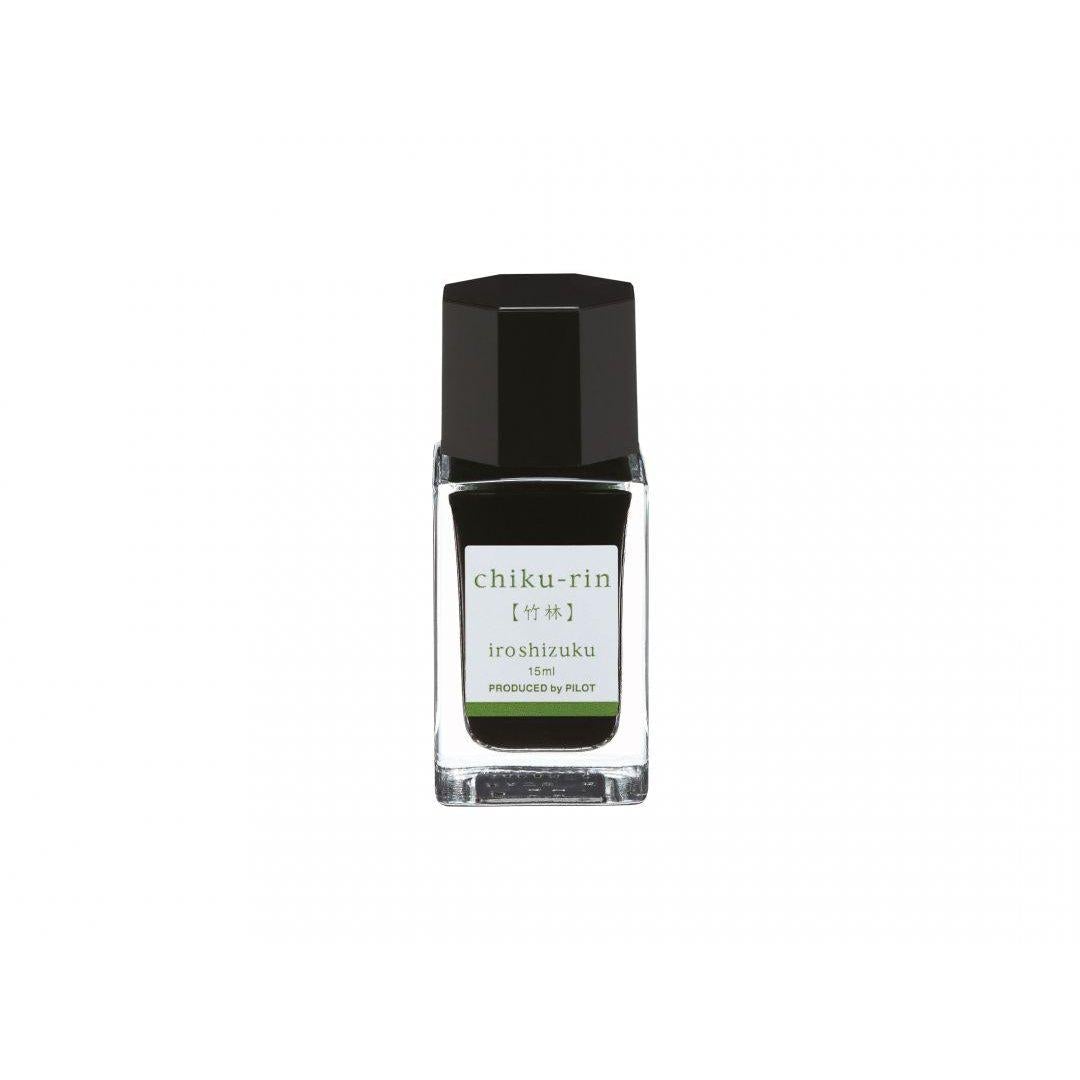 PLT Flacon d'Encre Iroshizuku 15ml-Encre-Pilot-Vert Chiku-Rin-Papeterie du Dôme