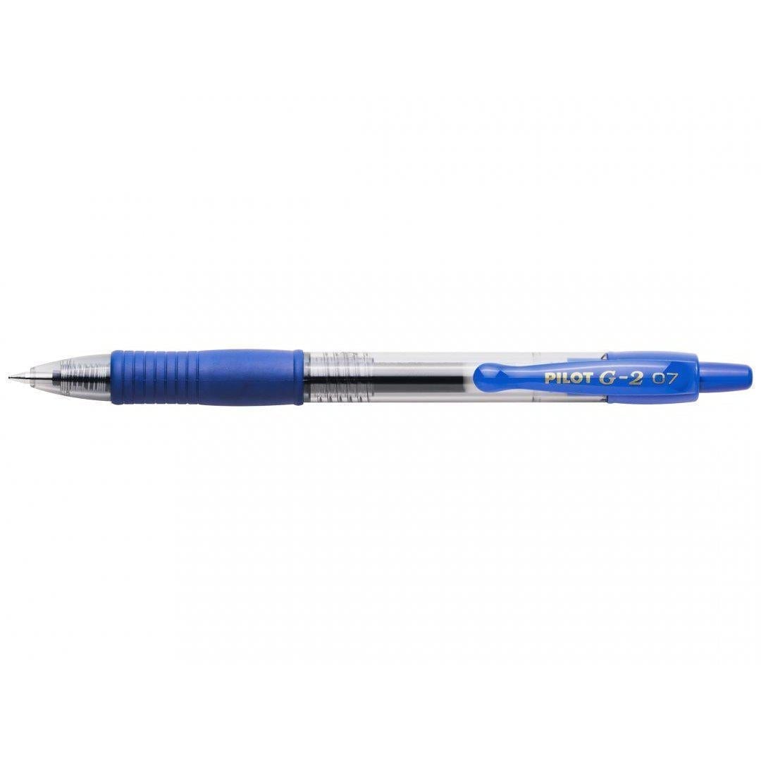 PLT G2 Roller Pointe Moyenne-Stylo Roller-Pilot Basics-Bleu-Papeterie du Dôme