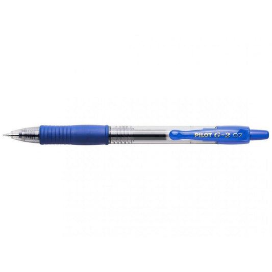 PLT G2 Roller Pointe Moyenne-Stylo Roller-Pilot Basics-Bleu-Papeterie du Dôme