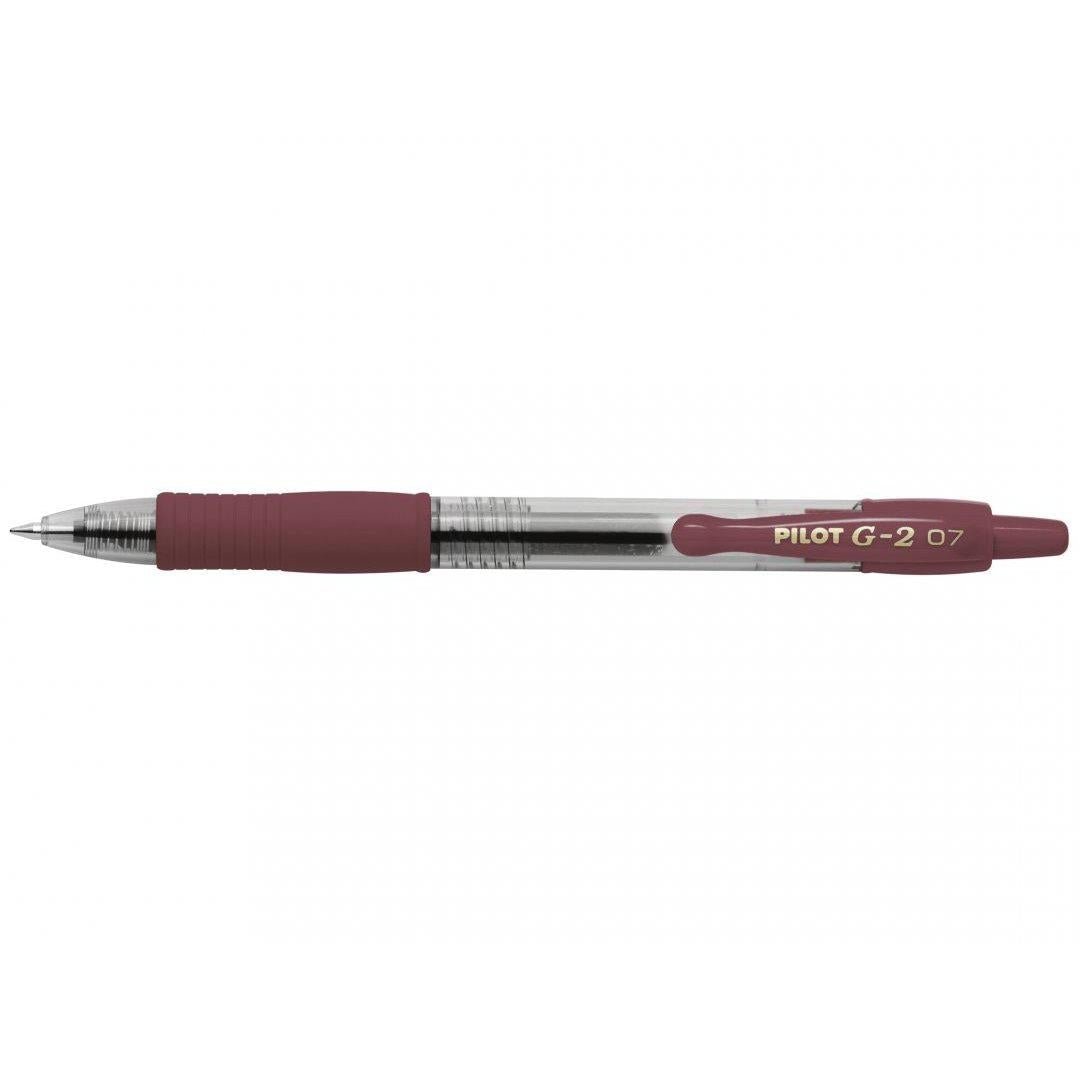 PLT G2 Roller Pointe Moyenne-Stylo Roller-Pilot Basics-Caramel-Papeterie du Dôme
