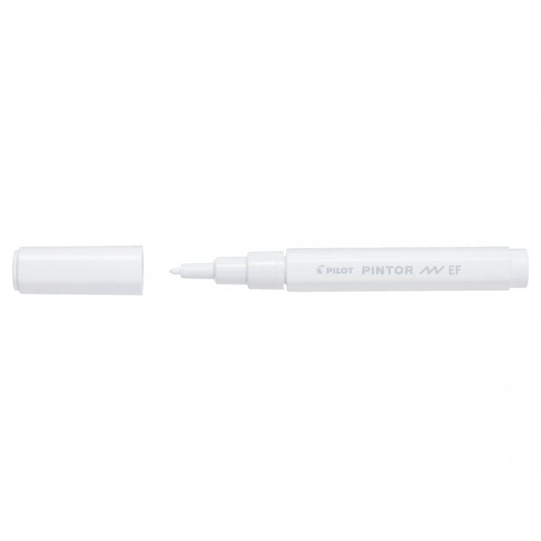PLT Marqueur Pintor Extra Fin-Marqueur-Pilot Basics-Blanc-Papeterie du Dôme