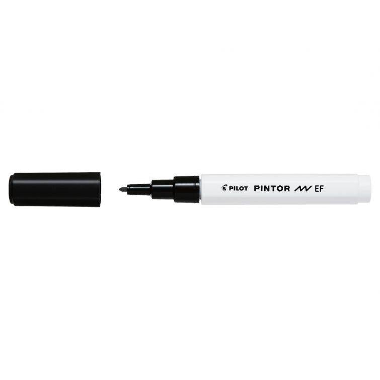 PLT Marqueur Pintor Extra Fin-Marqueur-Pilot Basics-Noir-Papeterie du Dôme