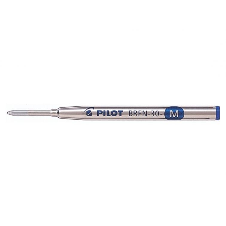 PLT Recharge Stylo Bille BRFN-30 BRF-25B-Recharge Stylos-Pilot Basics-M Médium-Bleu-Papeterie du Dôme