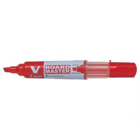 PLT V-Board Master Marqueur-Stylo Surligneur-Pilot Basics-Moyen 1.3 mm-Rouge-Papeterie du Dôme