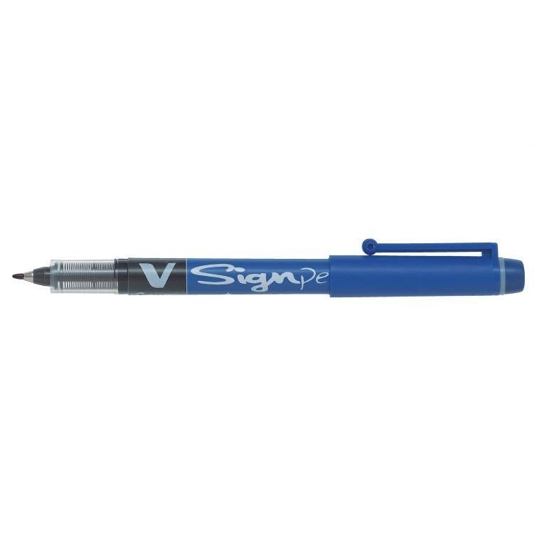 PLT V-Sign Pen Feutre d'Écriture-Feutre-Pilot Basics-Bleu-Papeterie du Dôme