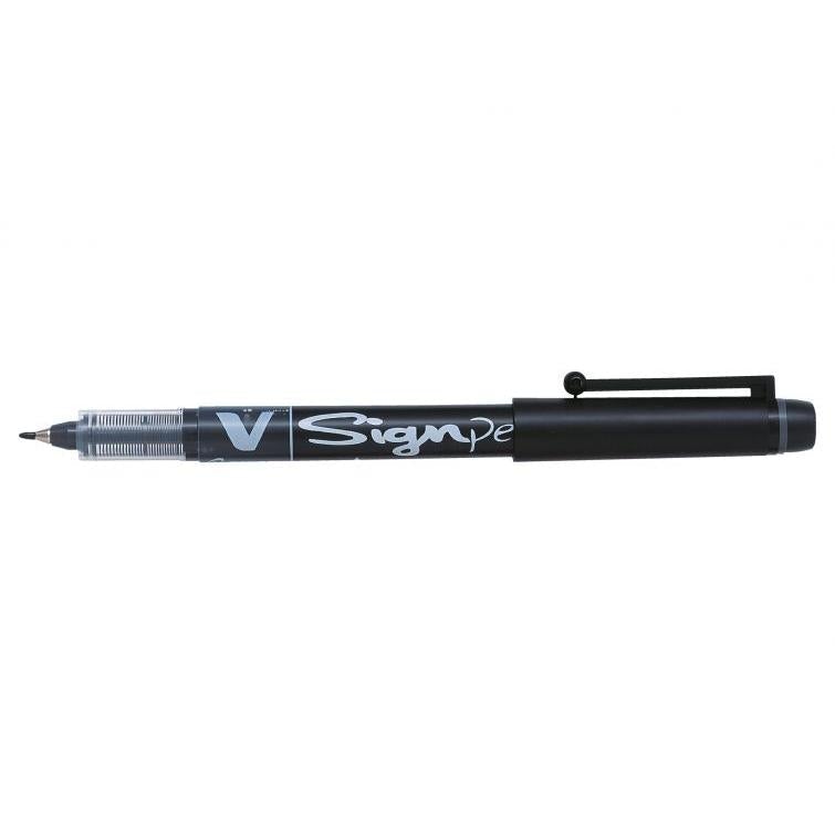 PLT V-Sign Pen Feutre d'Écriture-Feutre-Pilot Basics-Noir-Papeterie du Dôme