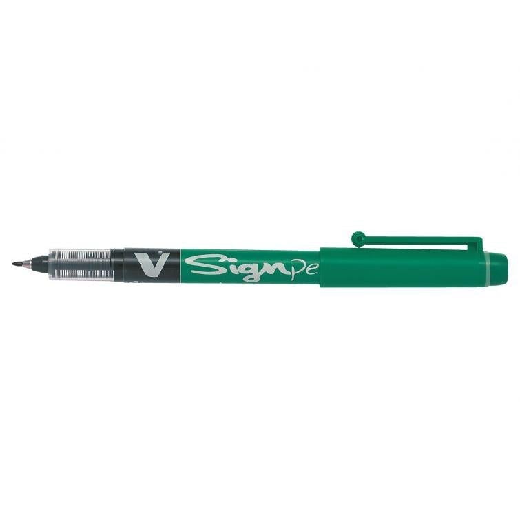 PLT V-Sign Pen Feutre d'Écriture-Feutre-Pilot Basics-Vert-Papeterie du Dôme