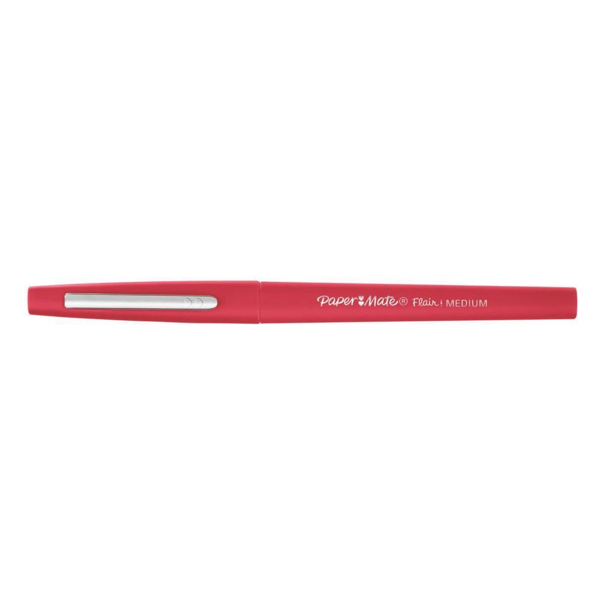 PM Flair Médium Stylo Feutre-Stylo Feutre-Papermate-Rouge-Papeterie du Dôme