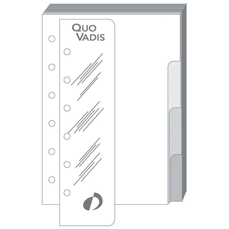 QV Recharge T14 Intercalaires et Règle-Recharge-Quo Vadis-Papeterie du Dôme